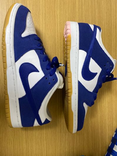Nike SB Dunk Low "Los Angeles Dodgers/Deep Royal Blue"