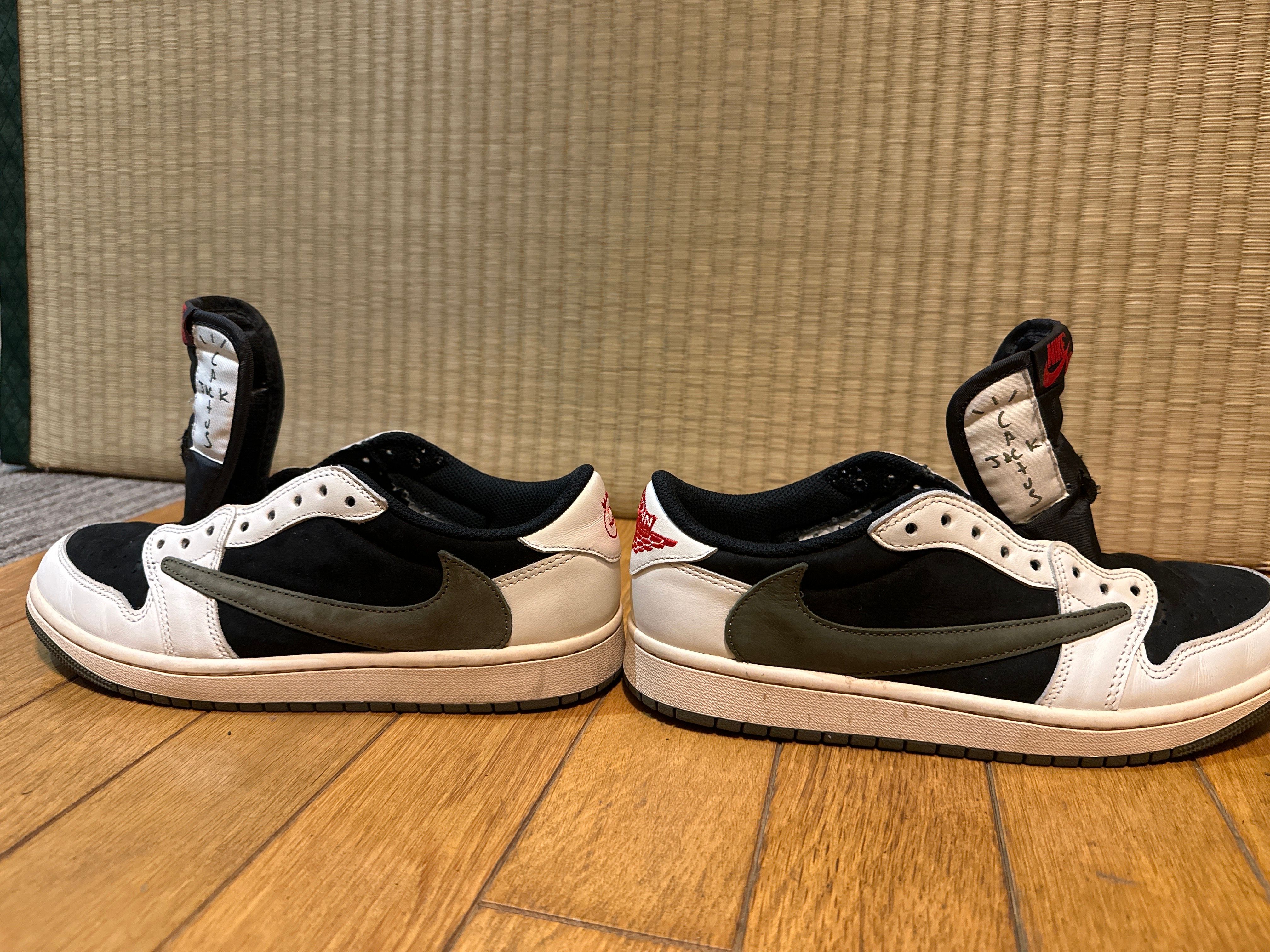 Travis Scott × Nike Women's Air Jordan 1 Low OG "Medium Olive"