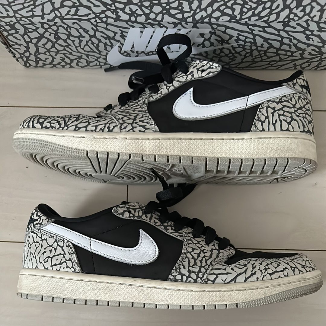 Nike Air Jordan 1 Retro Low OG "Black Cement"