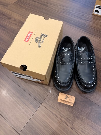 Supreme × Dr.Martens Studded Penton Loafer "Black" 25SS Week 13