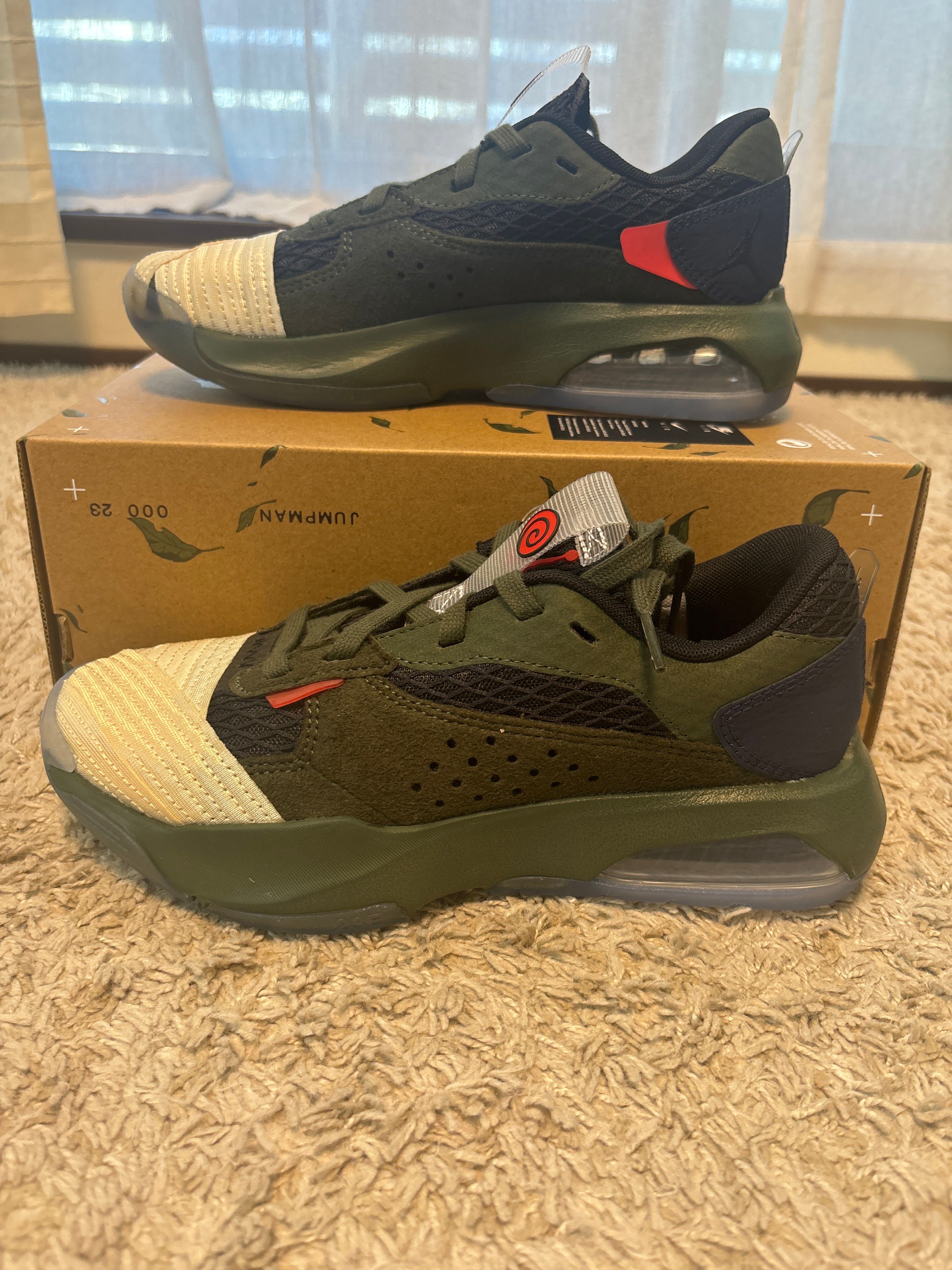 Naruto × Nike Jordan Air 200E SP "Jonin"