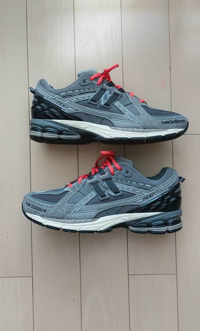 N.HOOLYWOOD TEST Product Exchange Service × INVINCIBLE × New Balance 1906U "Grey/Charcoal/Orange"