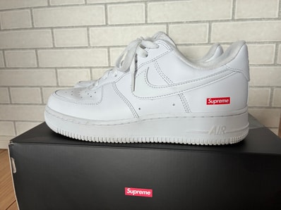 Supreme × Nike Air Force 1 Low "White"