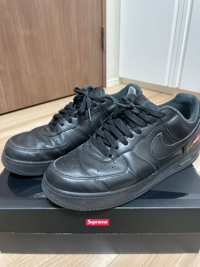 Supreme × Nike Air Force 1 Low "Black"