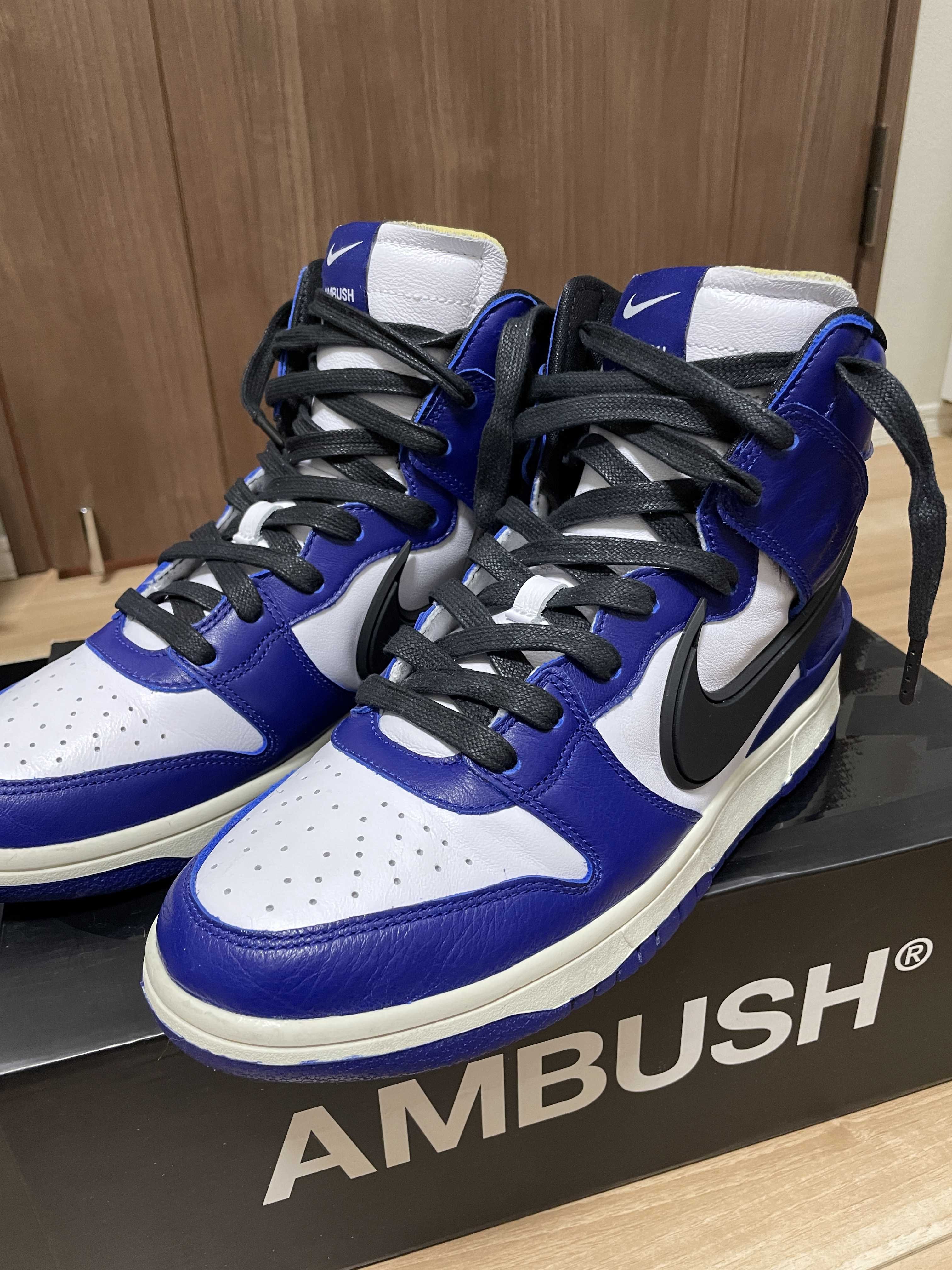 AMBUSH × NIKE DUNK HIGH "DEEP ROYAL"