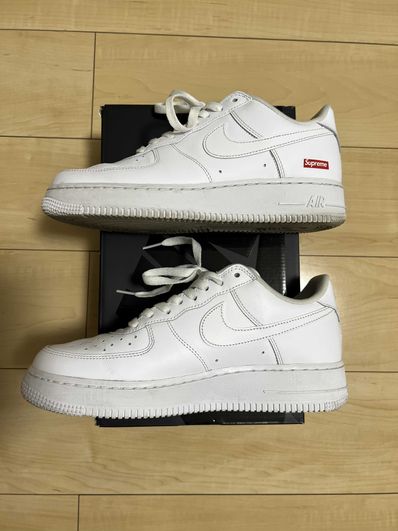 Supreme × Nike Air Force 1 Low "White"