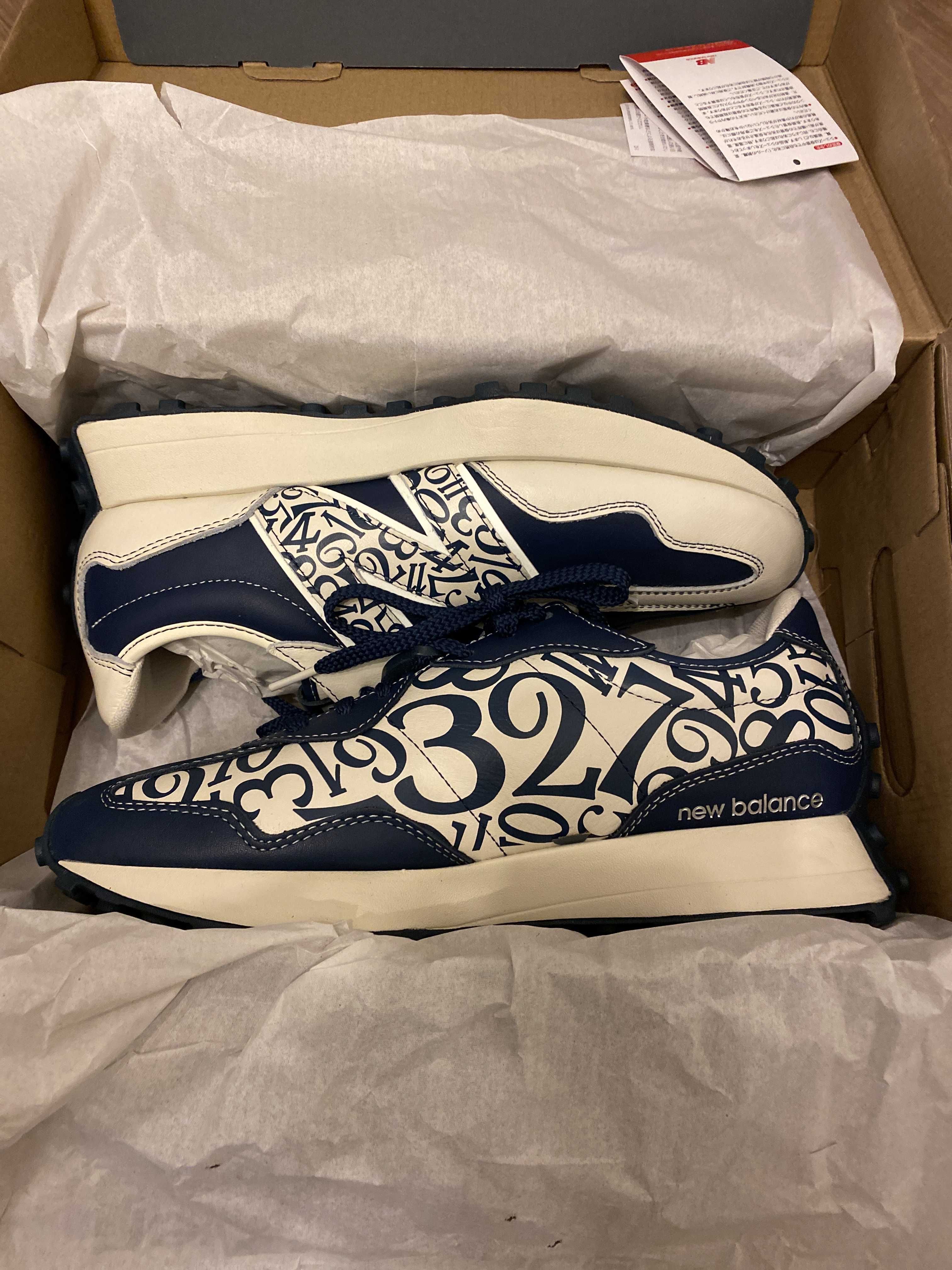 Frank Muller × New Balance 327 "Navy"