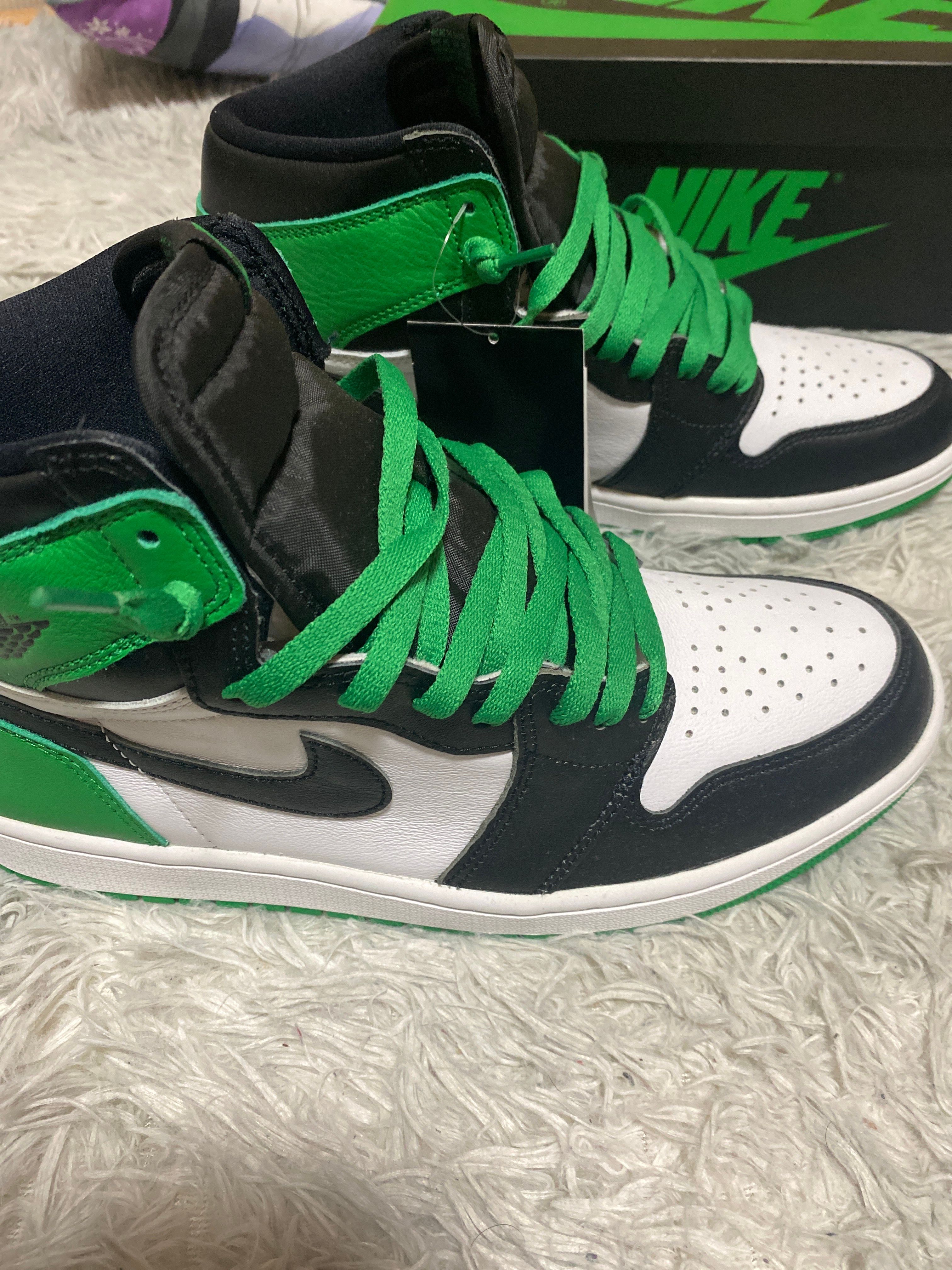 Nike Air Jordan 1 Retro High OG "Celtics/Black and Lucky Green" (2023)