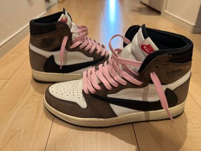 Travis Scott × Nike Air Jordan 1 Retro High OG TS SP "Sail/Dark Mocha"