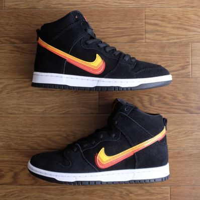 Nike SB Dunk High Pro "Black/Team Orange"