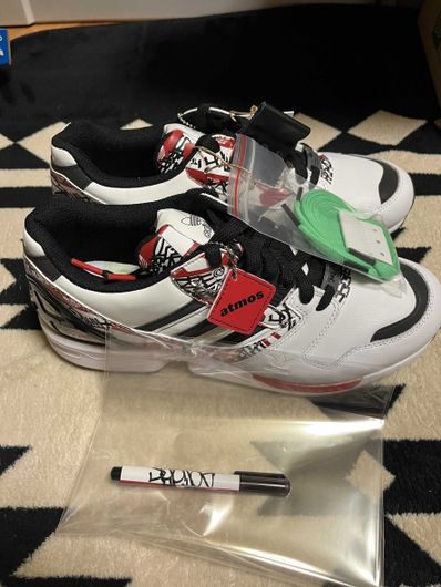 atmos × adidas ZX 8000 "Graffiti"