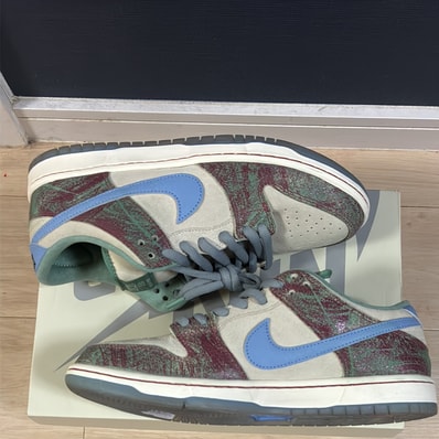 Crenshaw Skate Club × Nike SB Dunk Low PRO QS "Sail/Light Blue-Cedar"