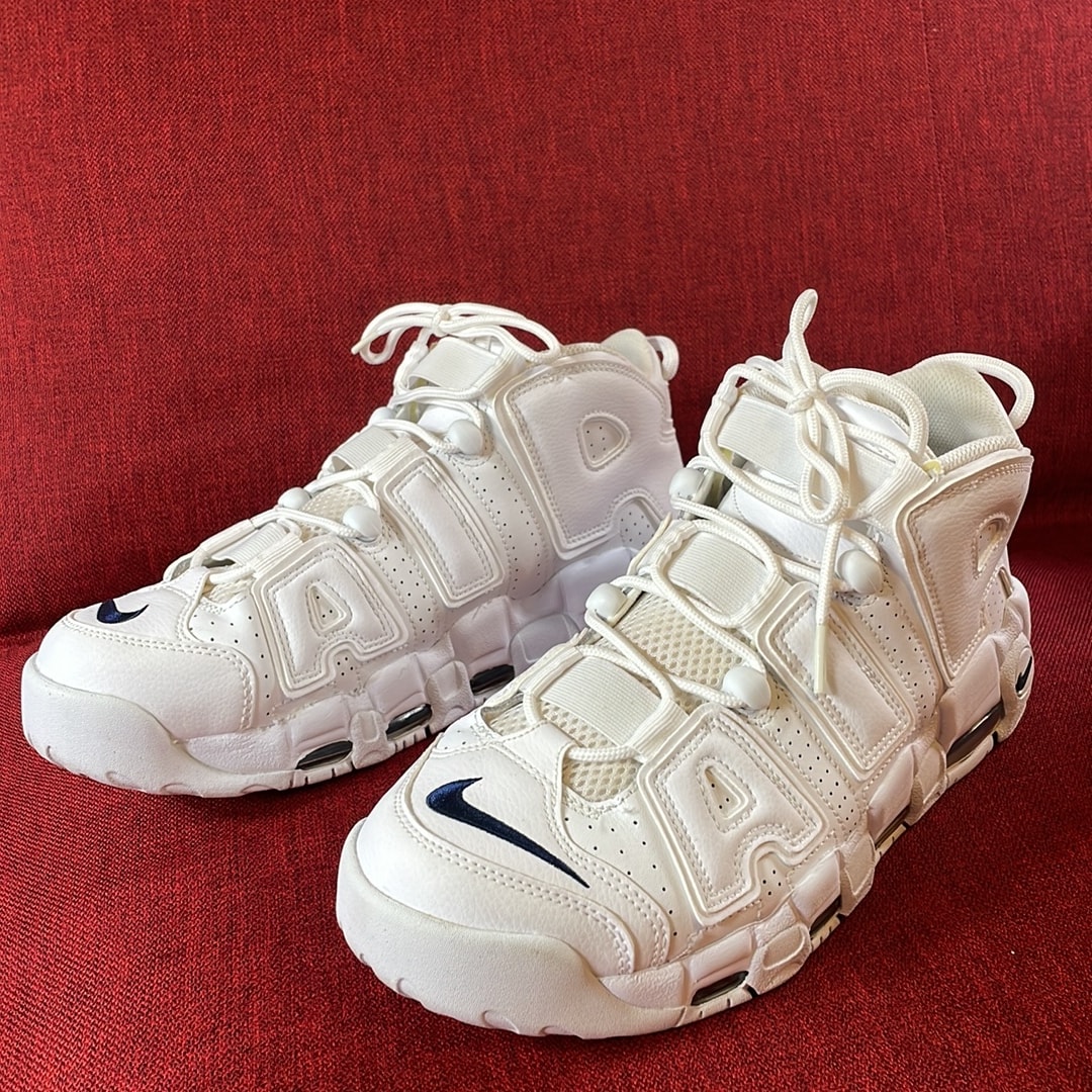 Nike Air More Uptempo "White/Midnight Navy"