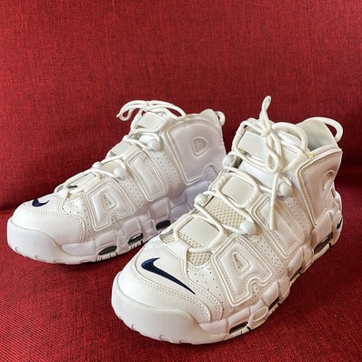 Nike Air More Uptempo "White/Midnight Navy"