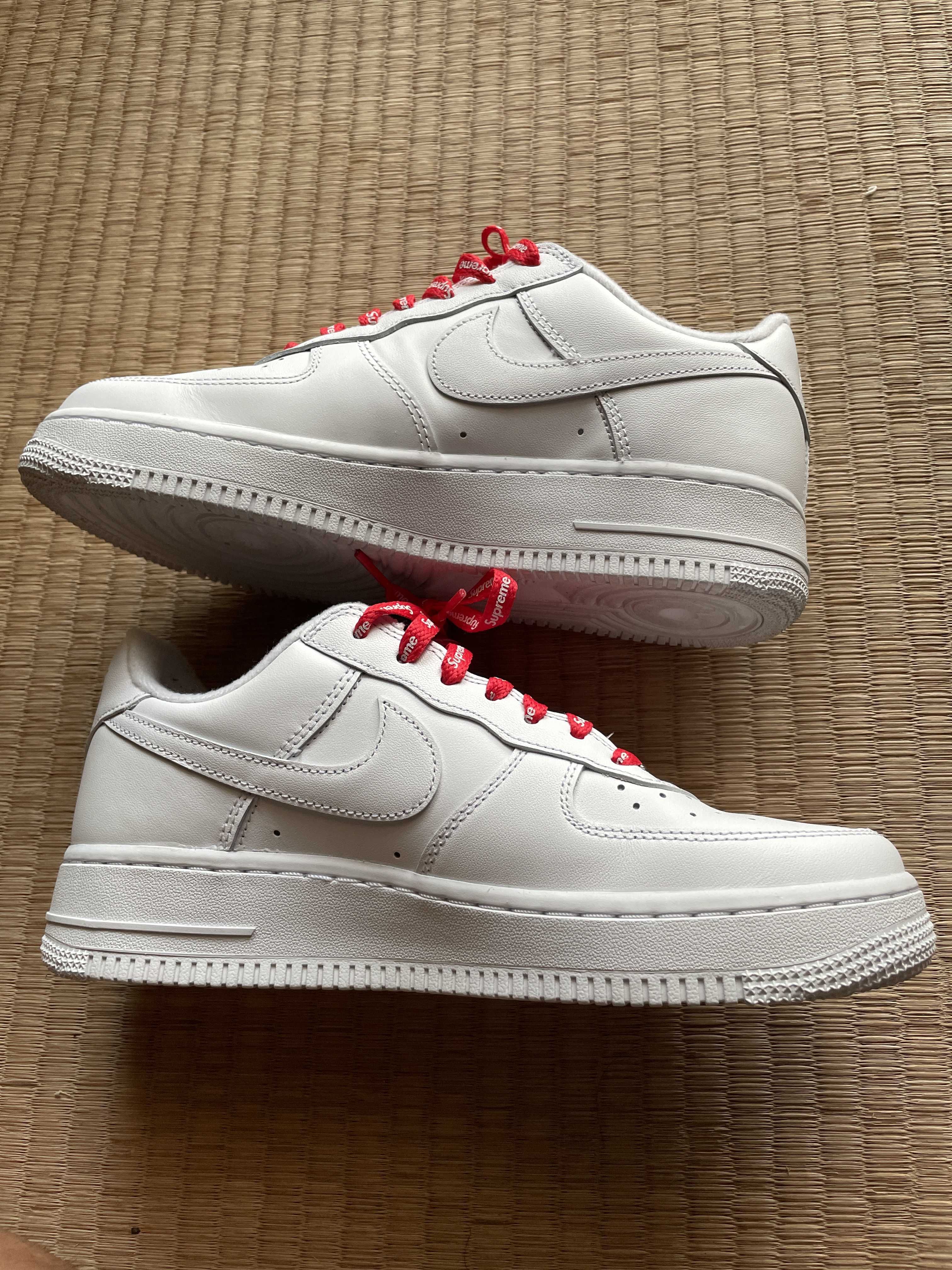 Supreme × Nike Air Force 1 Low "White"