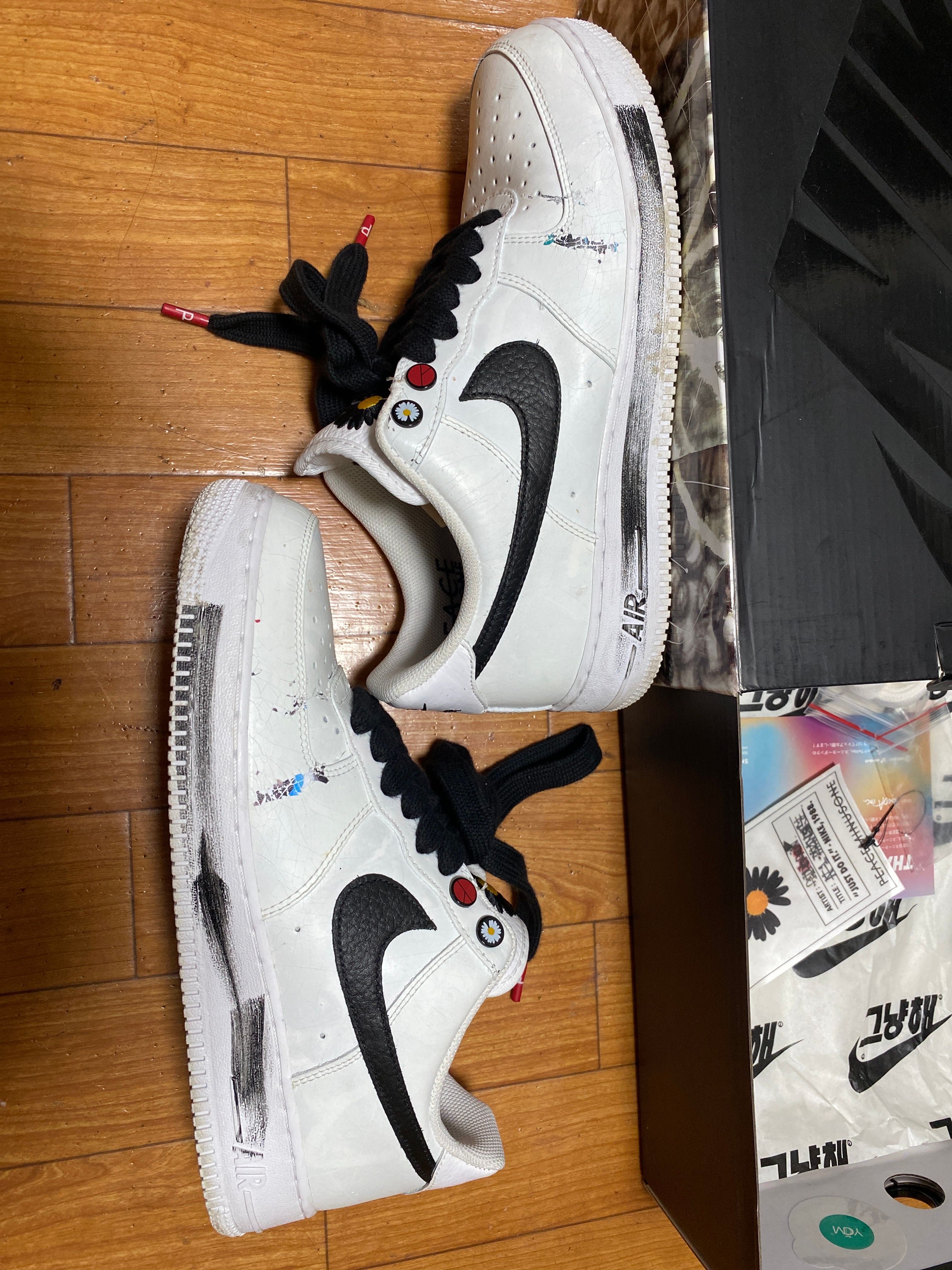 PEACEMINUSONE × Nike Air Force 1 Low "Para-noise/White/Black" / G-DRAGON