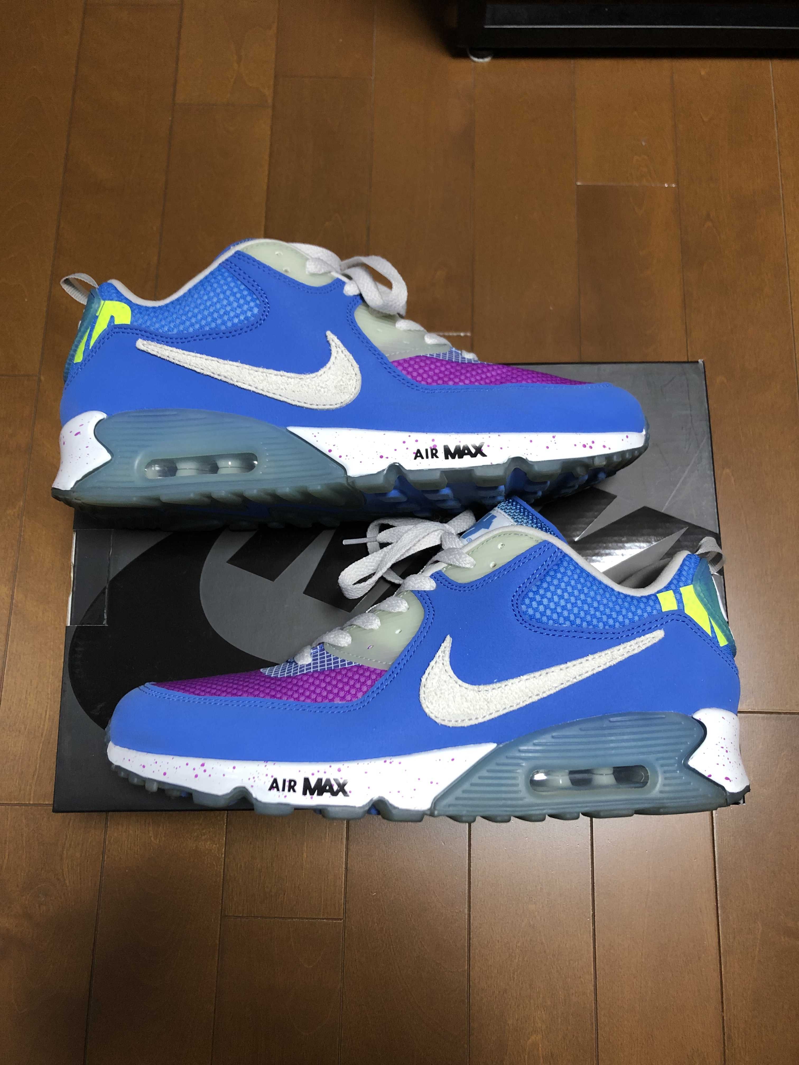 UNDEFEATED × Nike Air Max 90 "Blue/Purple"