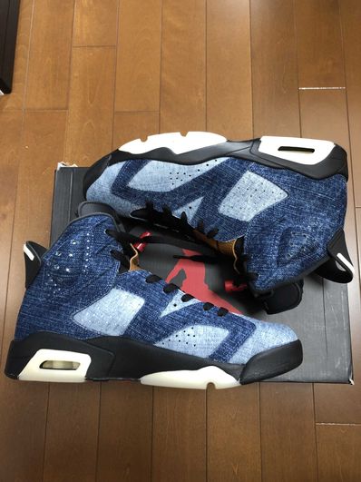 NIKE AIR JORDAN 6 "WASHED DENIM"