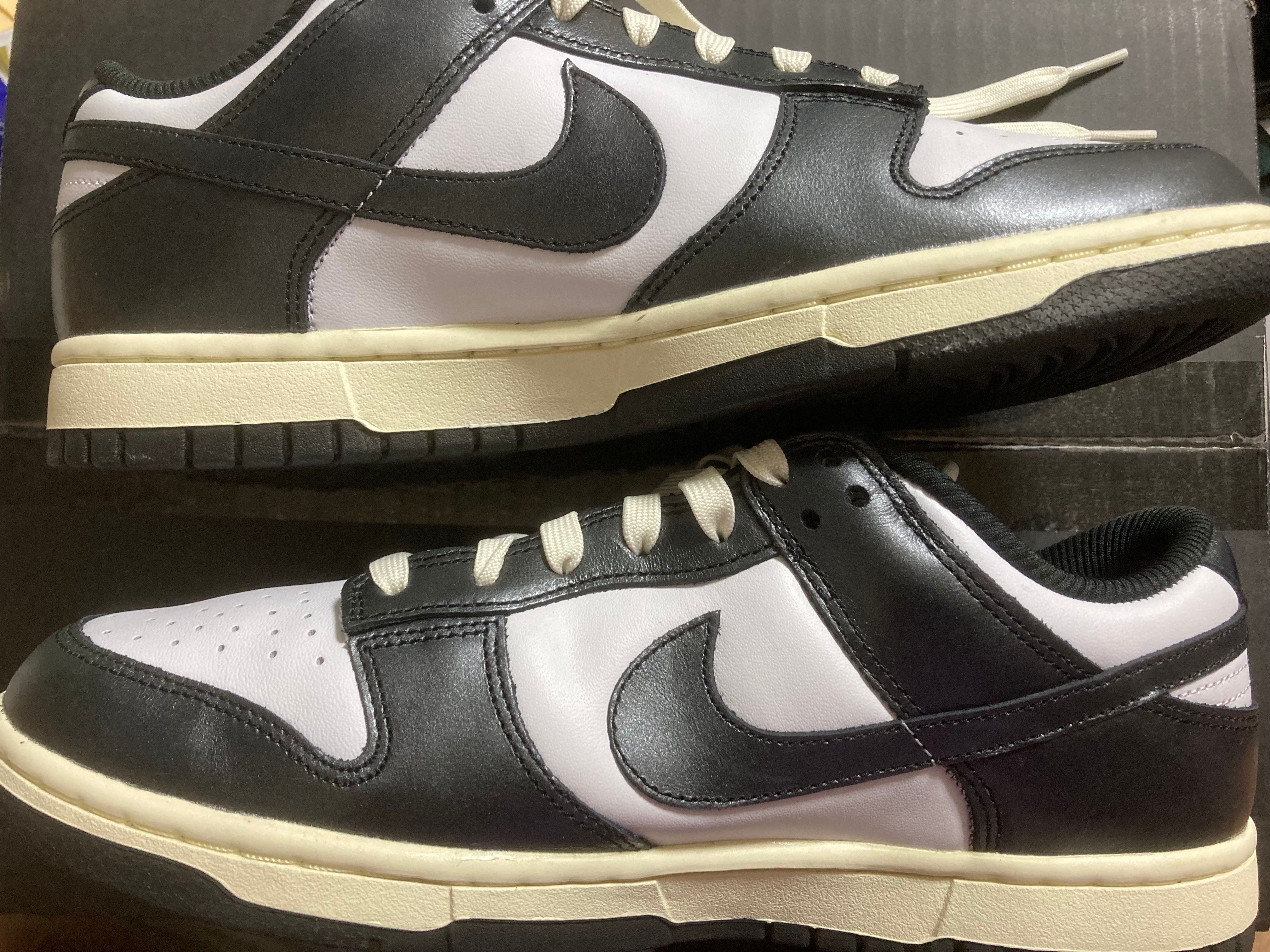 Nike Women's Dunk Low PRM Vintage "Black and White/Panda"