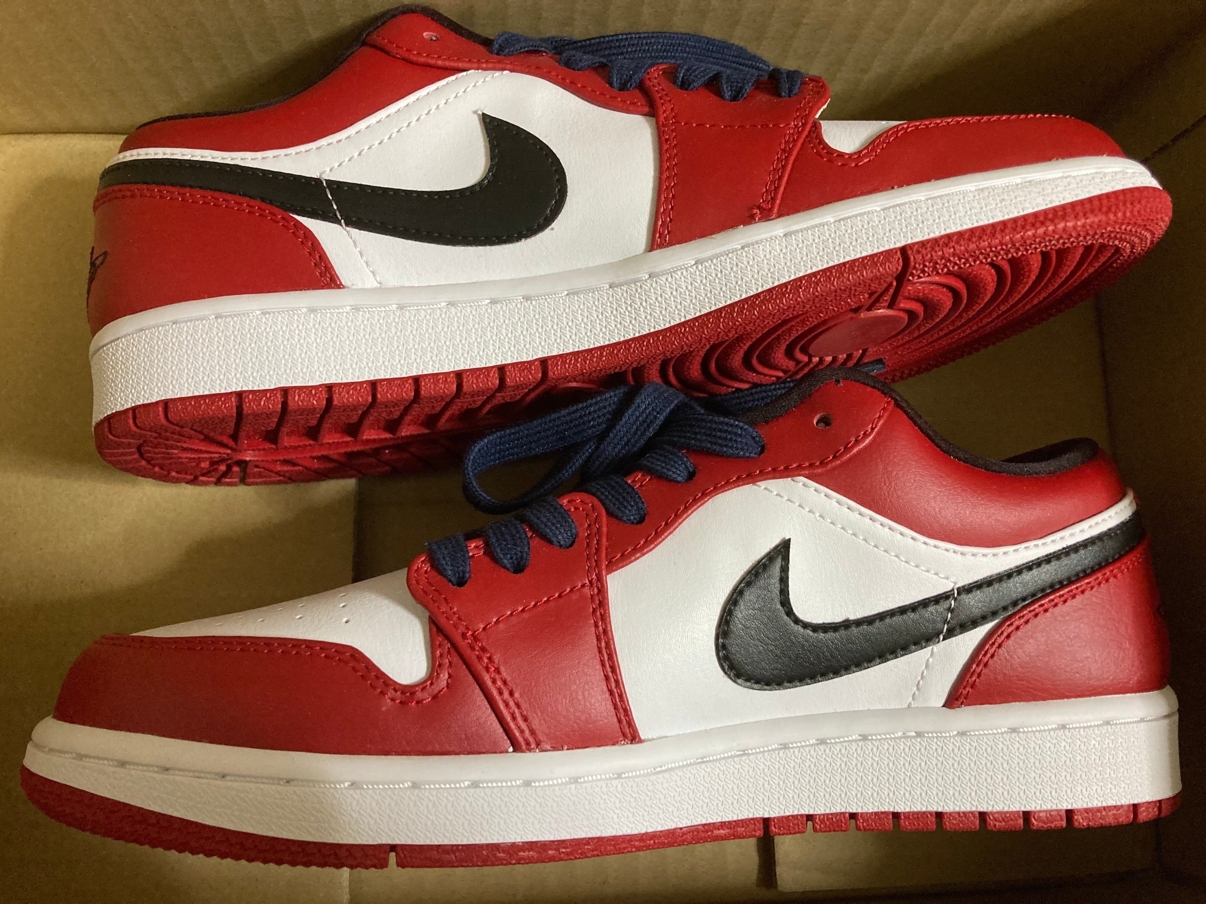Nike Air Jordan 1 Low "Gym Red/White"