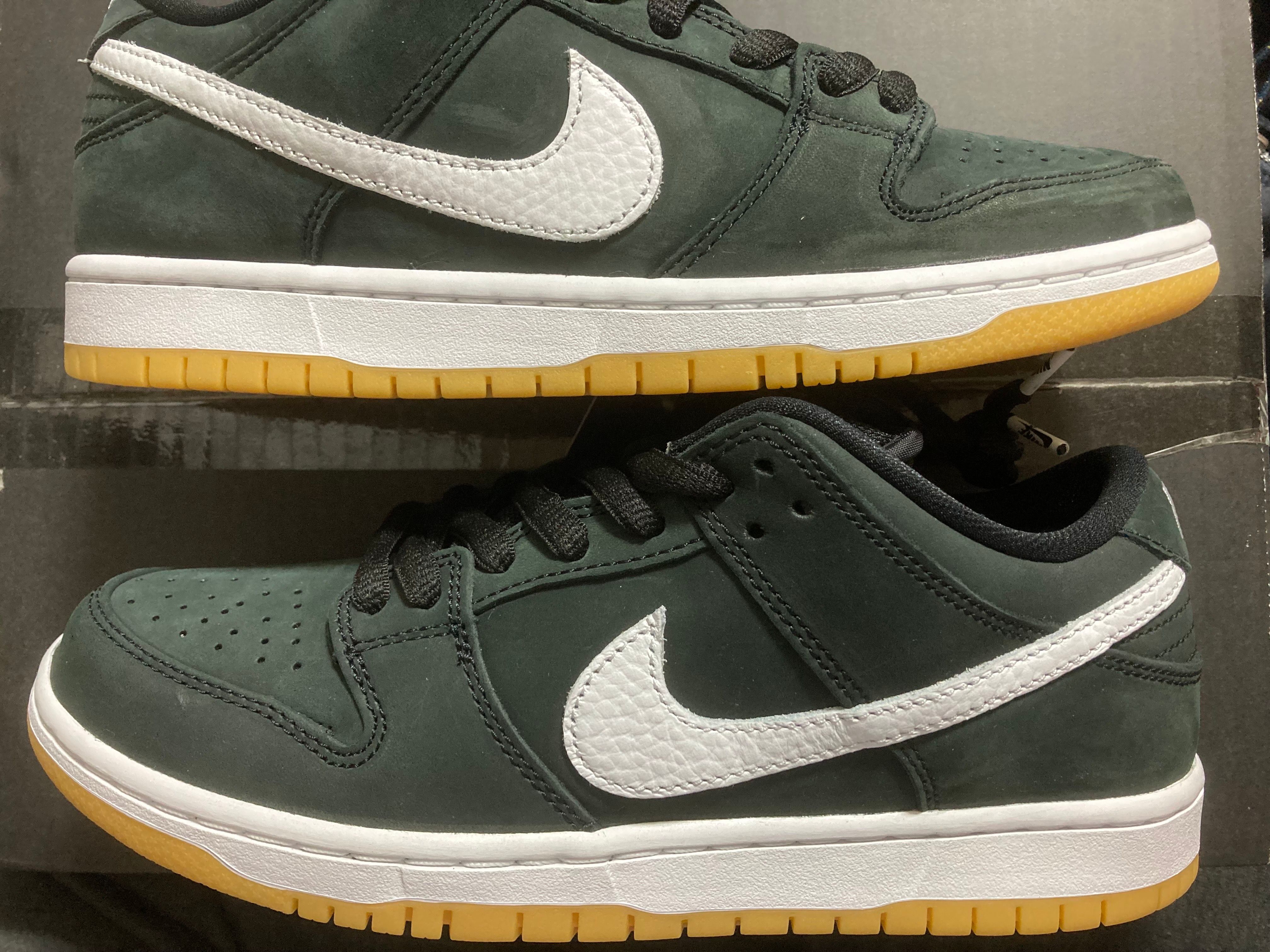 Nike SB Dunk Low Pro "Black/WhiteBlack-Gum Light Brown"