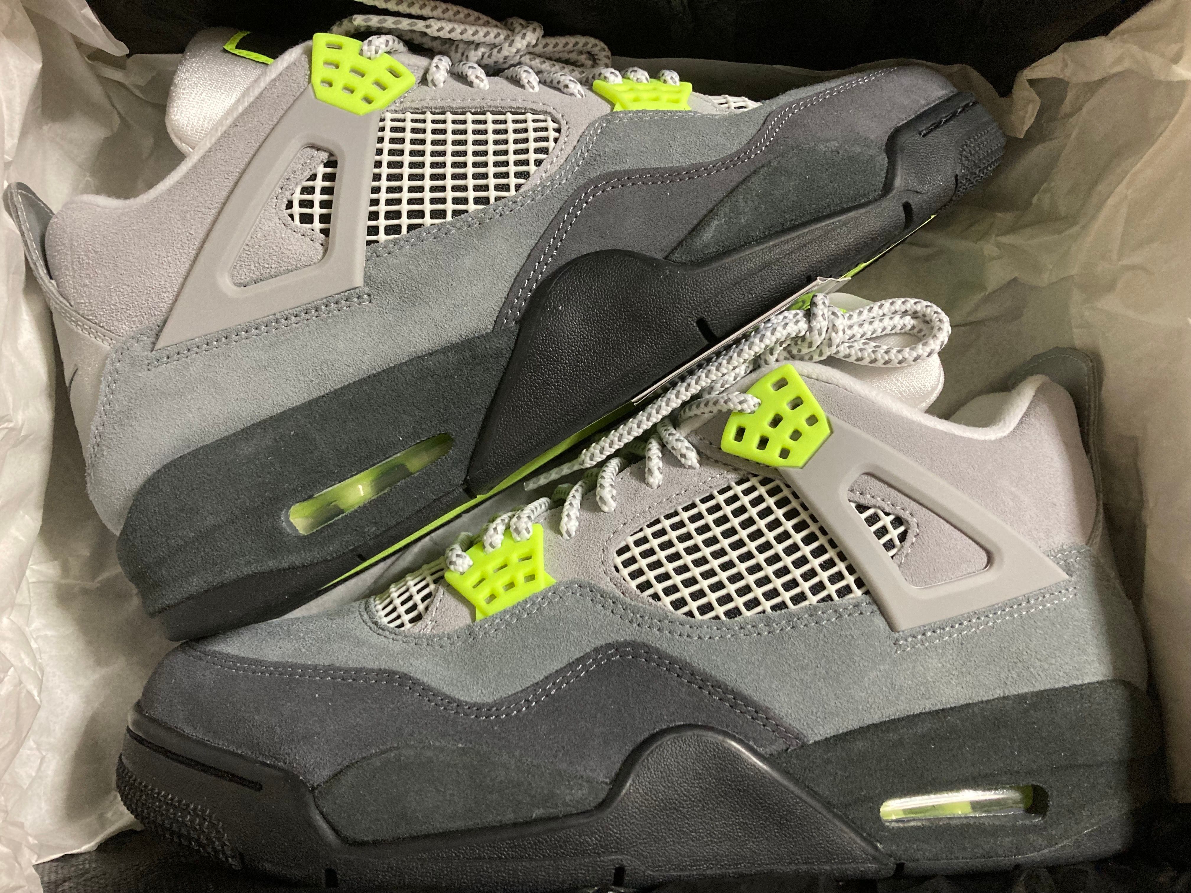 NIKE AIR JORDAN 4 RETRO LE "NEON"