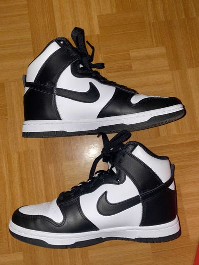 Nike Women's Dunk High "Black and White"