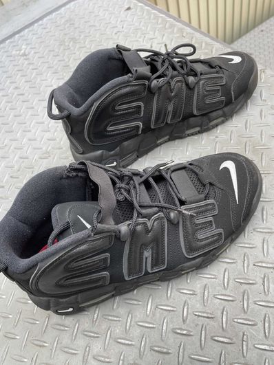 Supreme × Nike Air More Uptempo "Black"