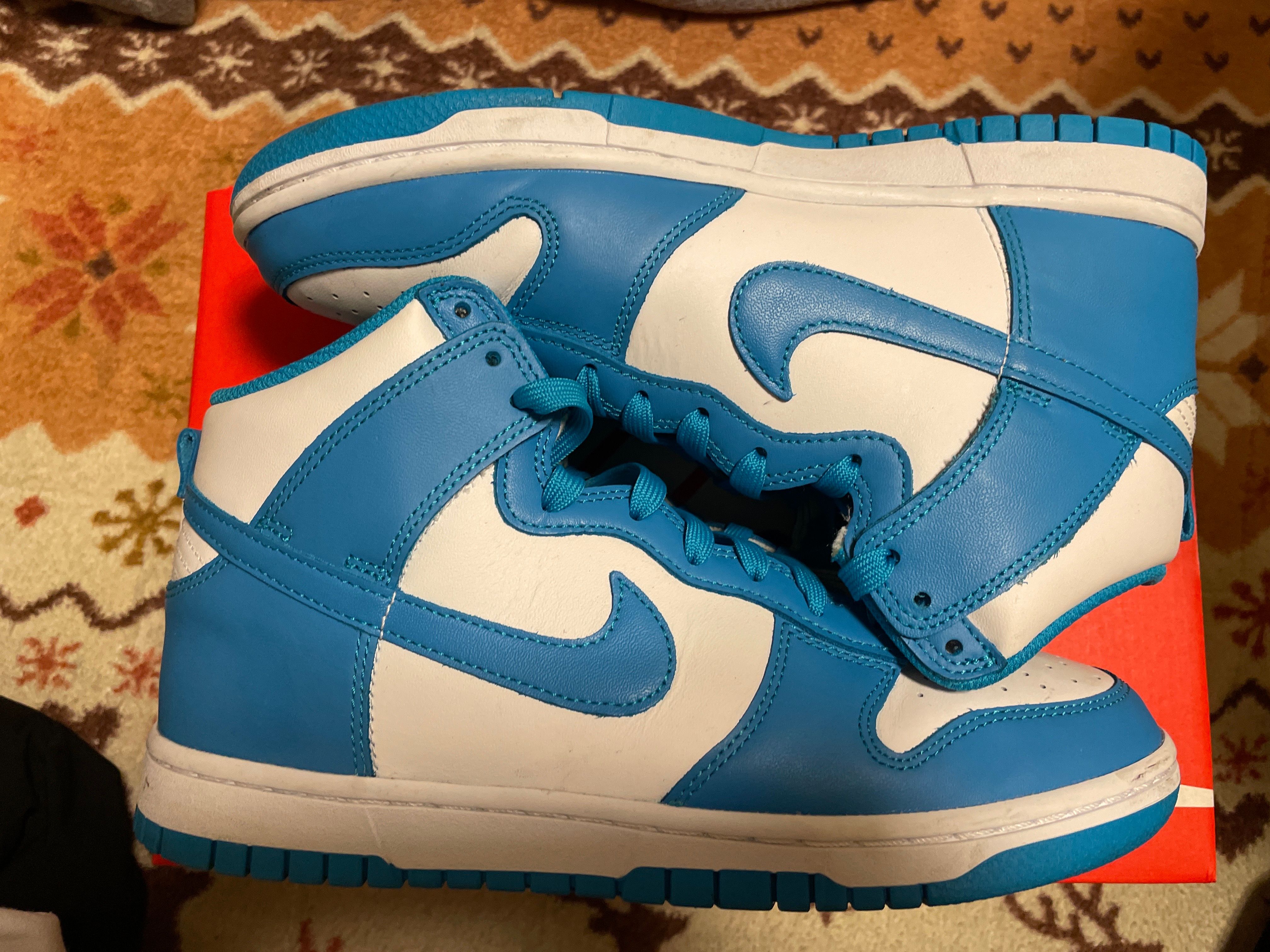 Nike Dunk High "Championship Blue"