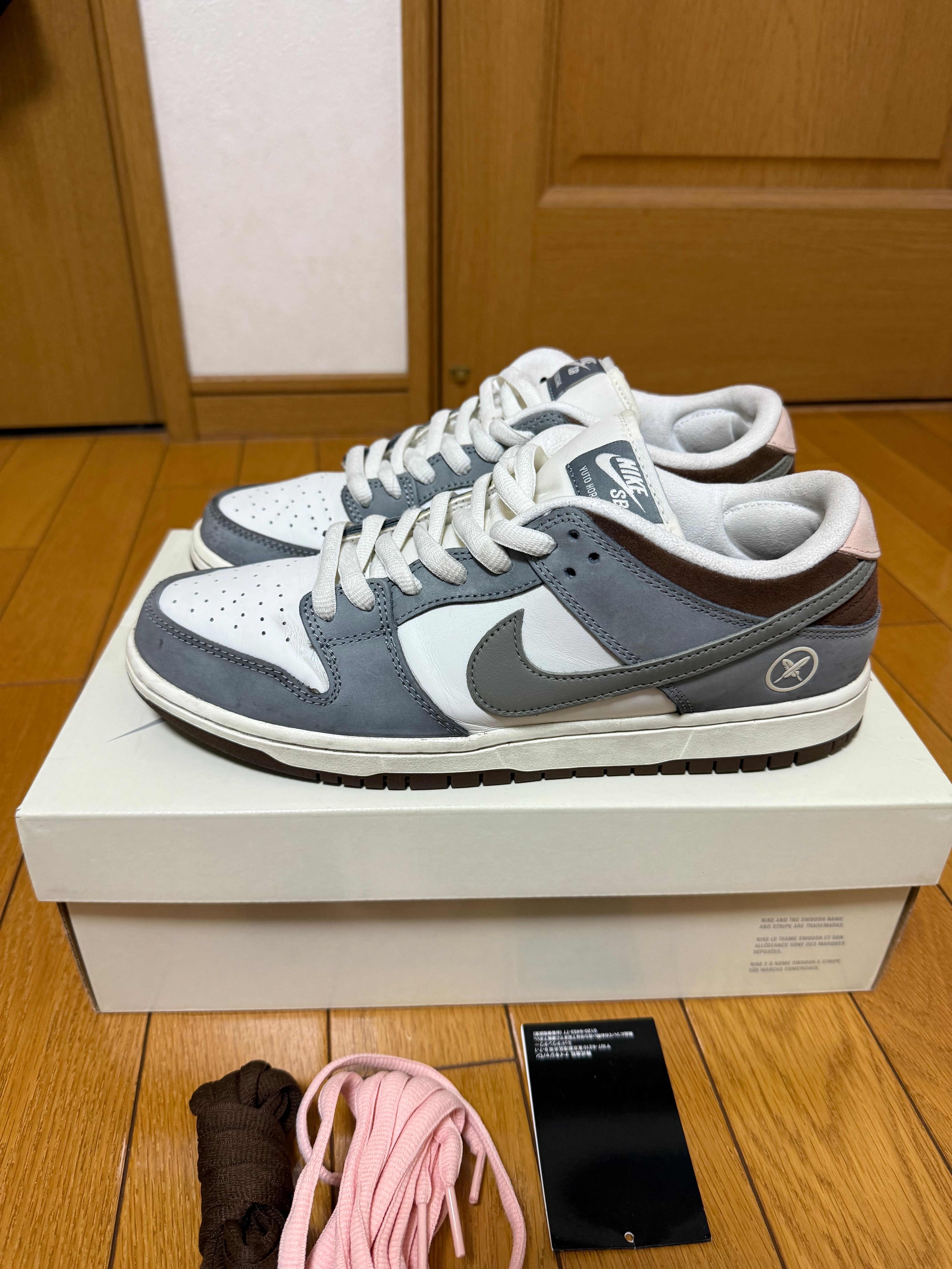 堀米 雄斗(Yuto Horigome) × Nike SB Dunk Low Pro QS "Wolf Grey"