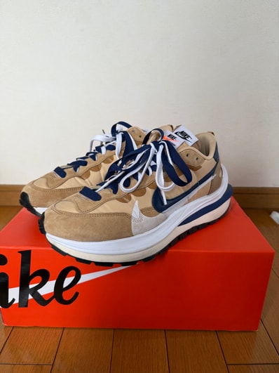 sacai × Nike Vapor Waffle "Sesame and Blue Void"