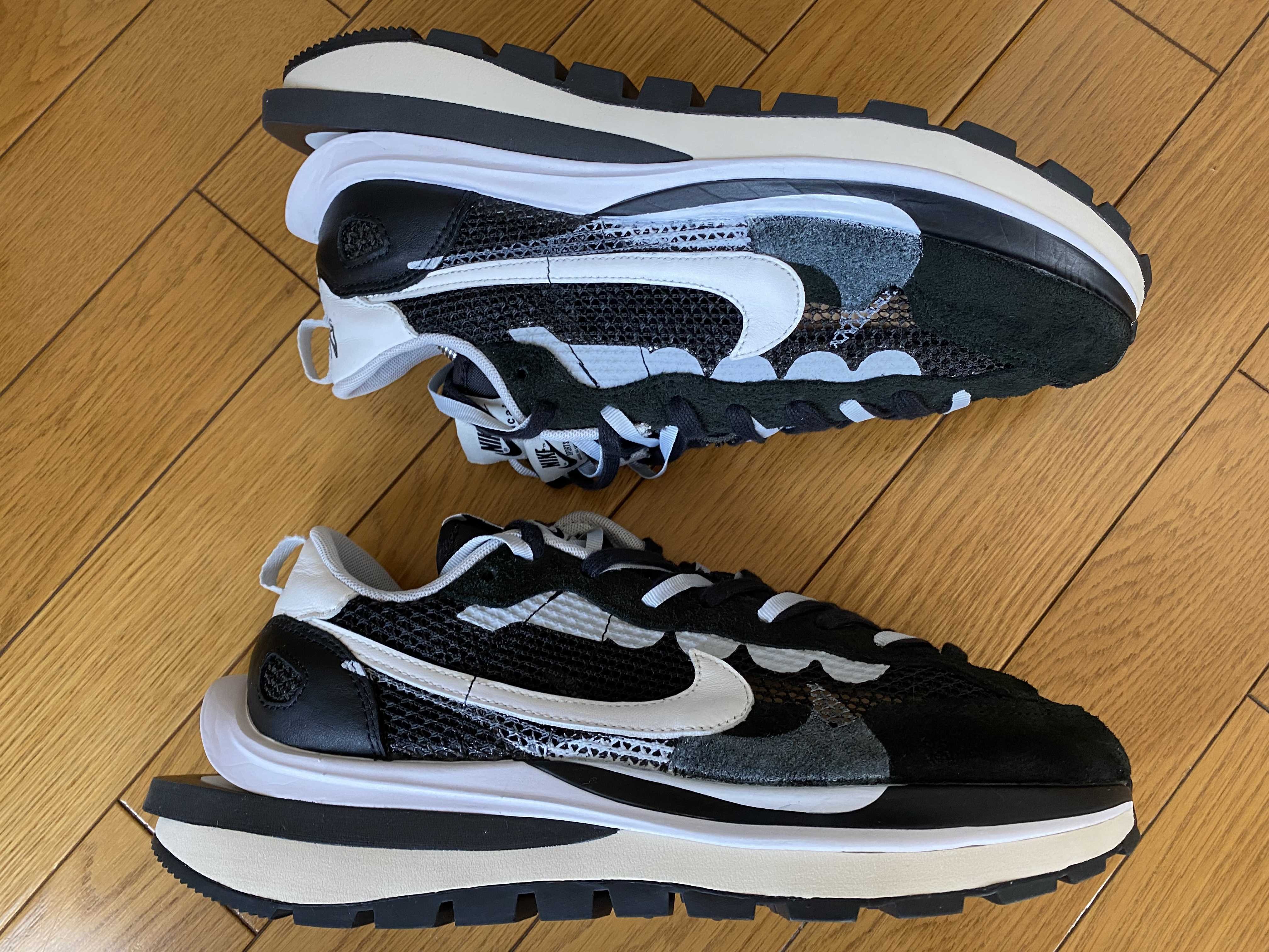 sacai × Nike Vapor Waffle "Black and White"