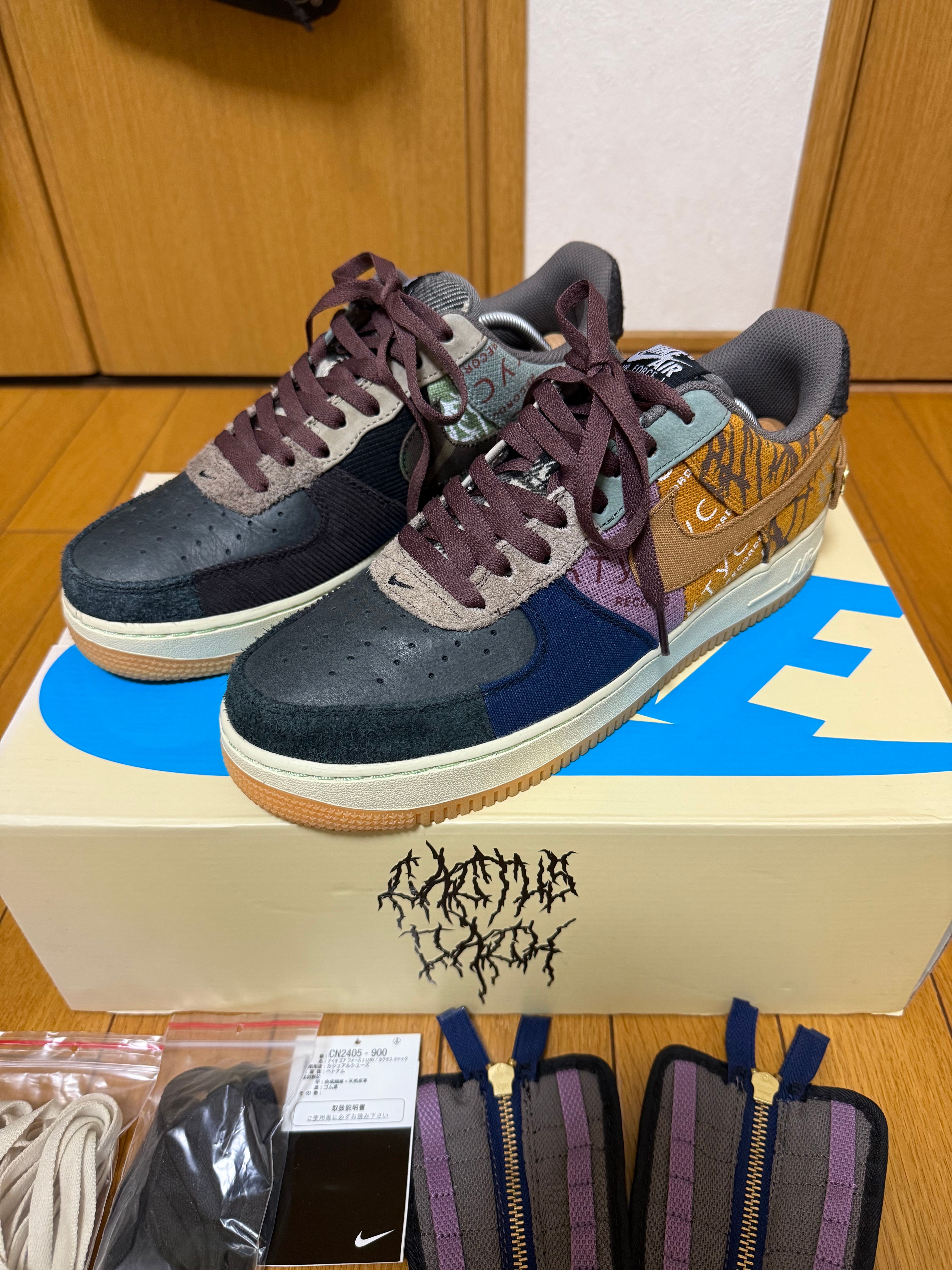 Travis Scott × Nike Air Force 1 Low Cactus Jack "Multi Color"