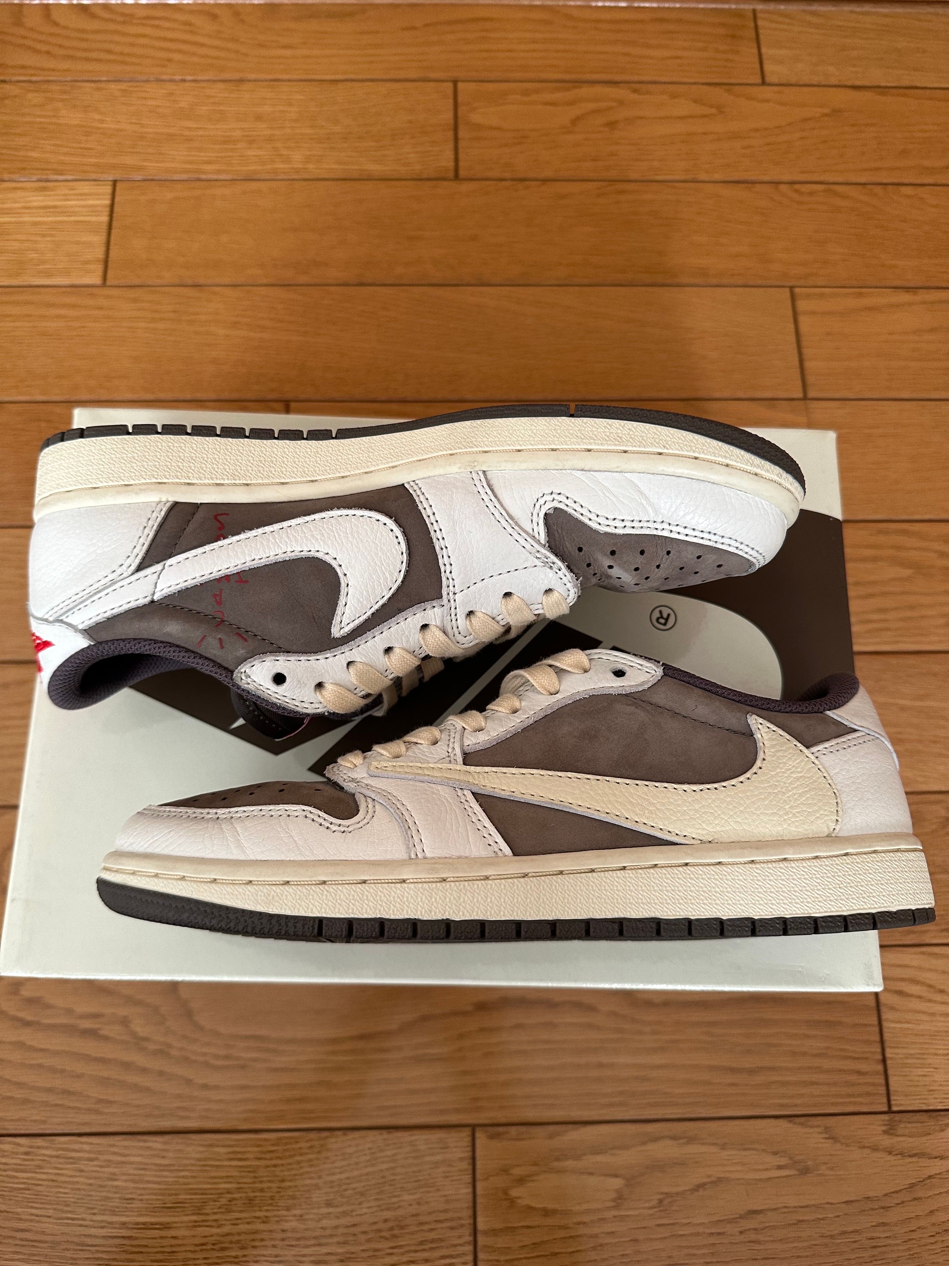 Travis Scott × Nike Air Jordan 1 Low OG SP "Reverse Mocha/Sail and Ridgerock"
