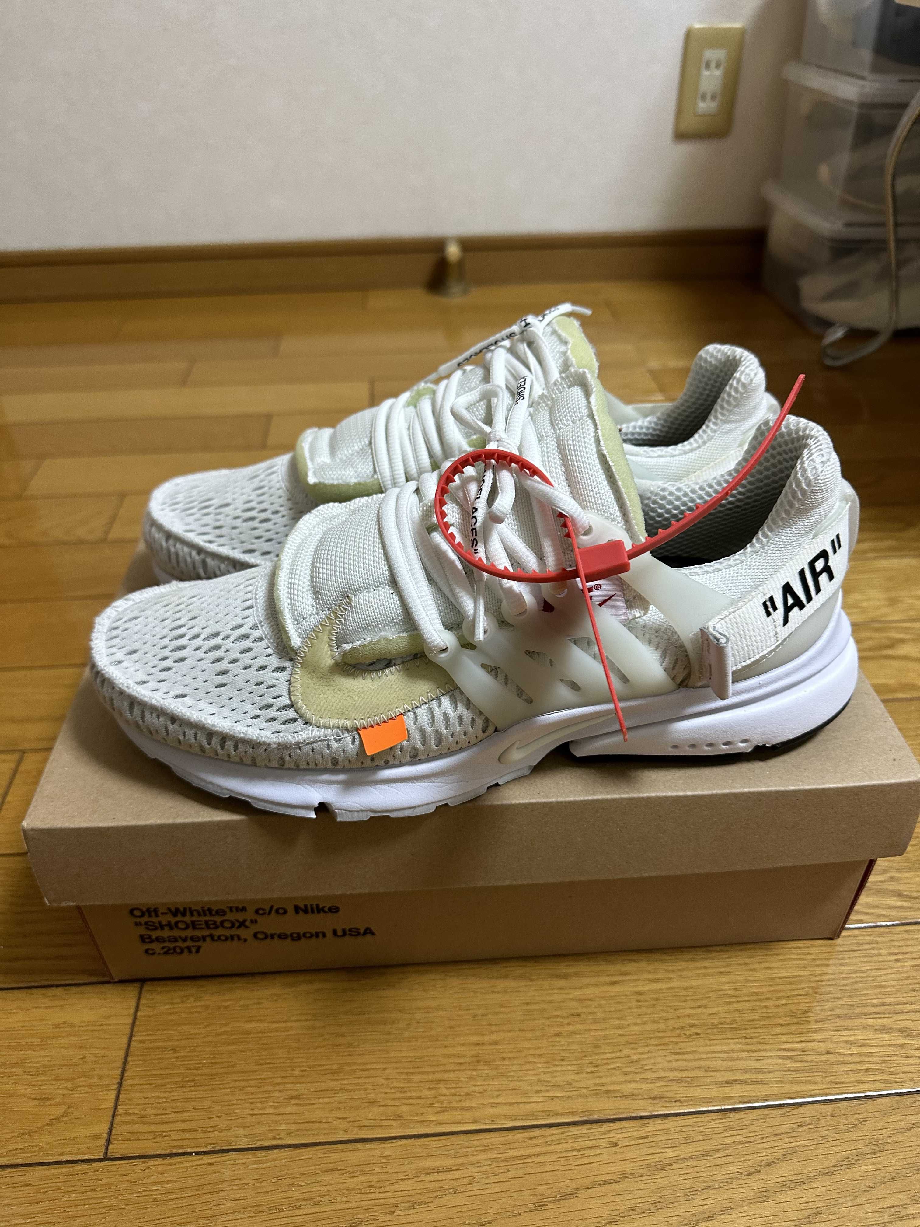 Off-White × Nike Air Presto "White/Black/Cone"