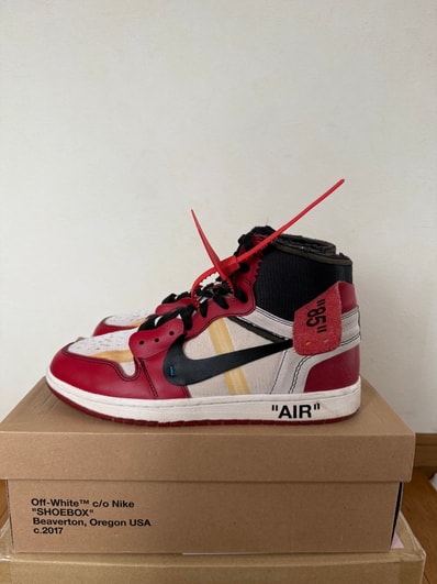 Off-White × Nike Air Jordan 1 Retro High The Ten "Chicago"