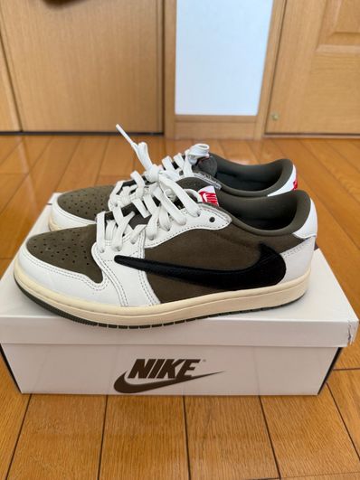 Travis Scott × Nike Air Jordan 1 Low OG SP "Reverse Olive"