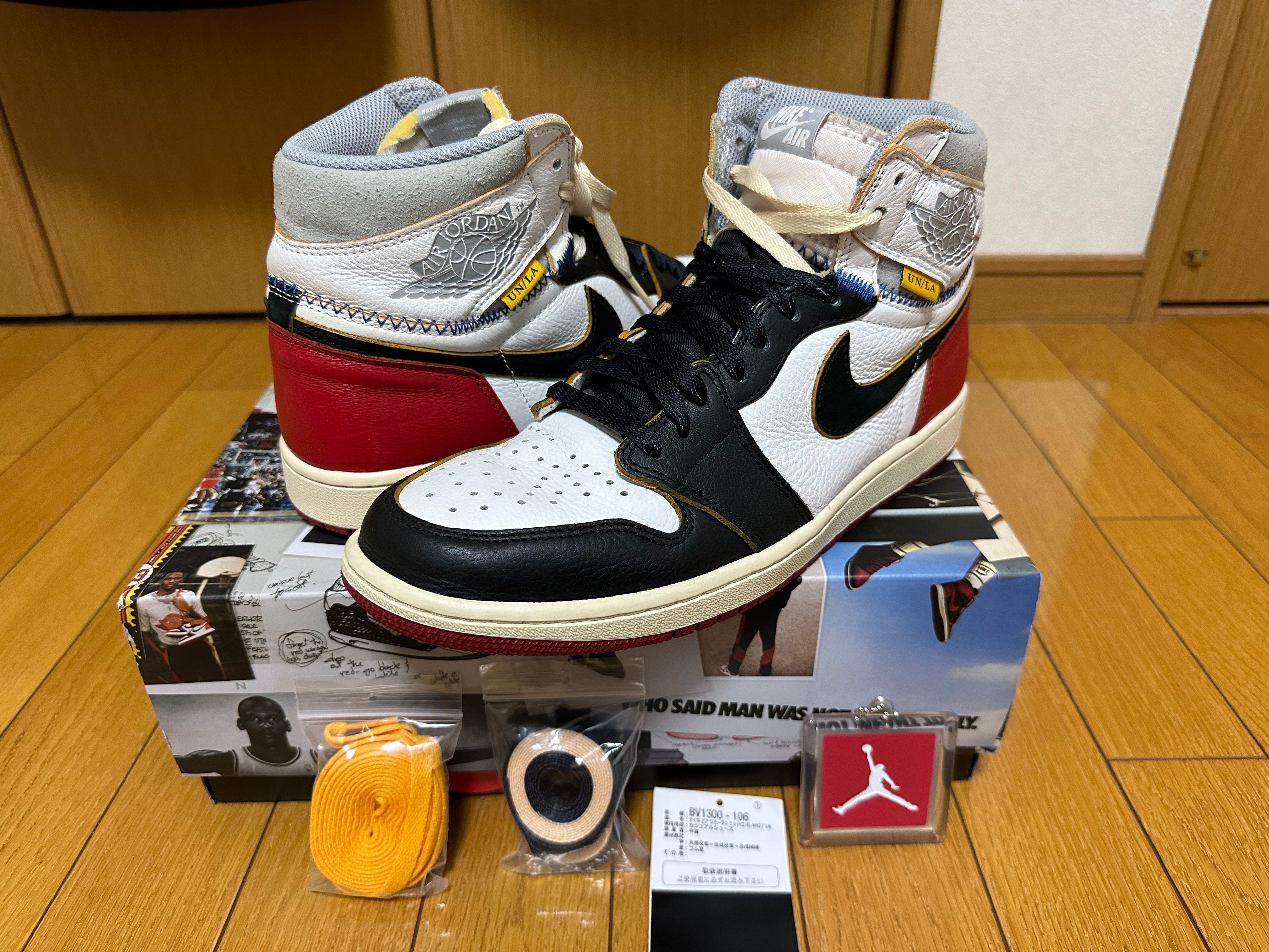 UNION × Nike Air Jordan 1 Retro High OG NRG "Varsity Red/Wolf Grey"