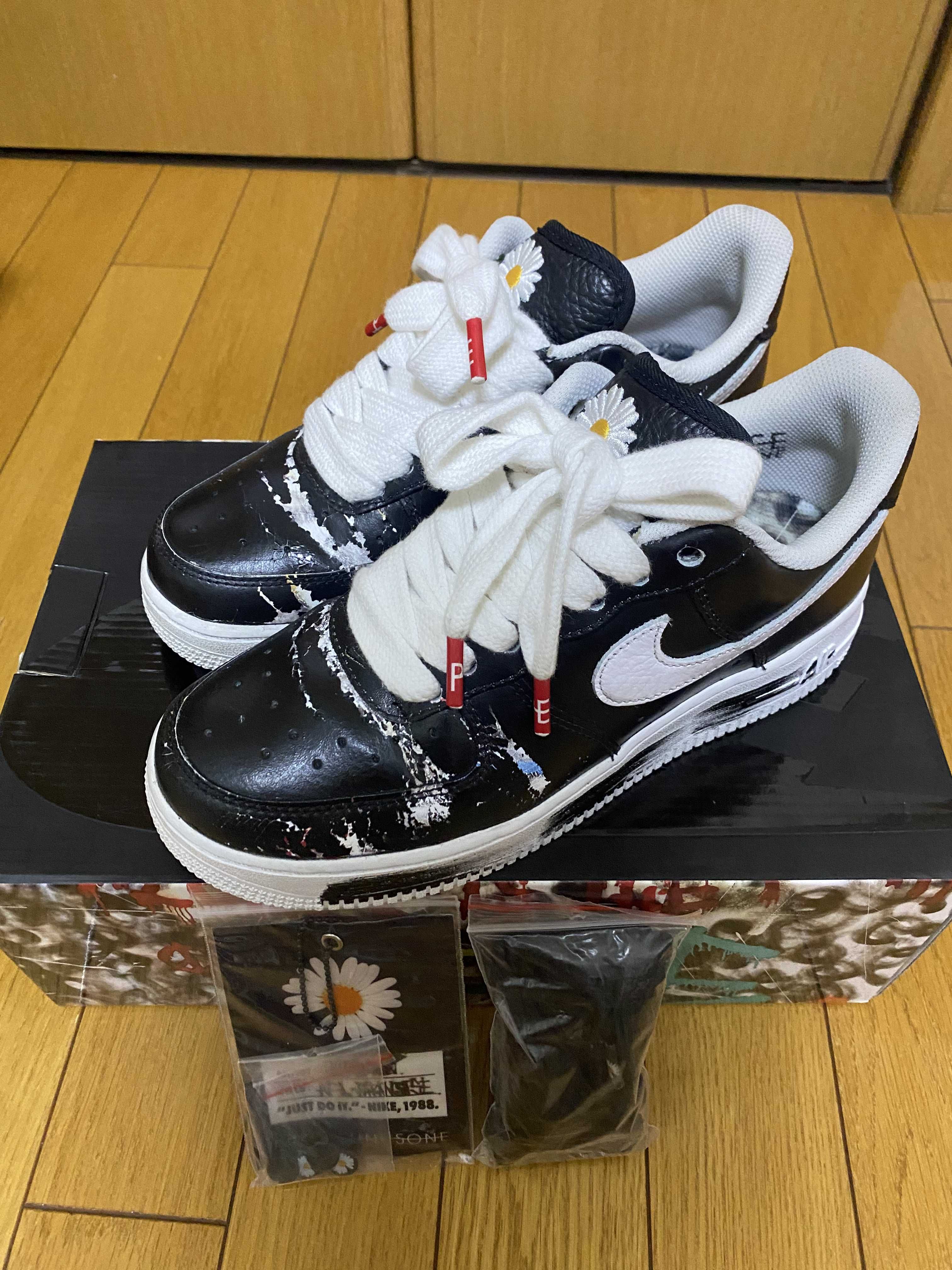 PEACEMINUSONE × Nike Air Force 1 Low Para Noise "Black" / G-DRAGON