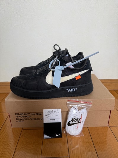 Off-White × Nike Air Force 1 Low "Black"