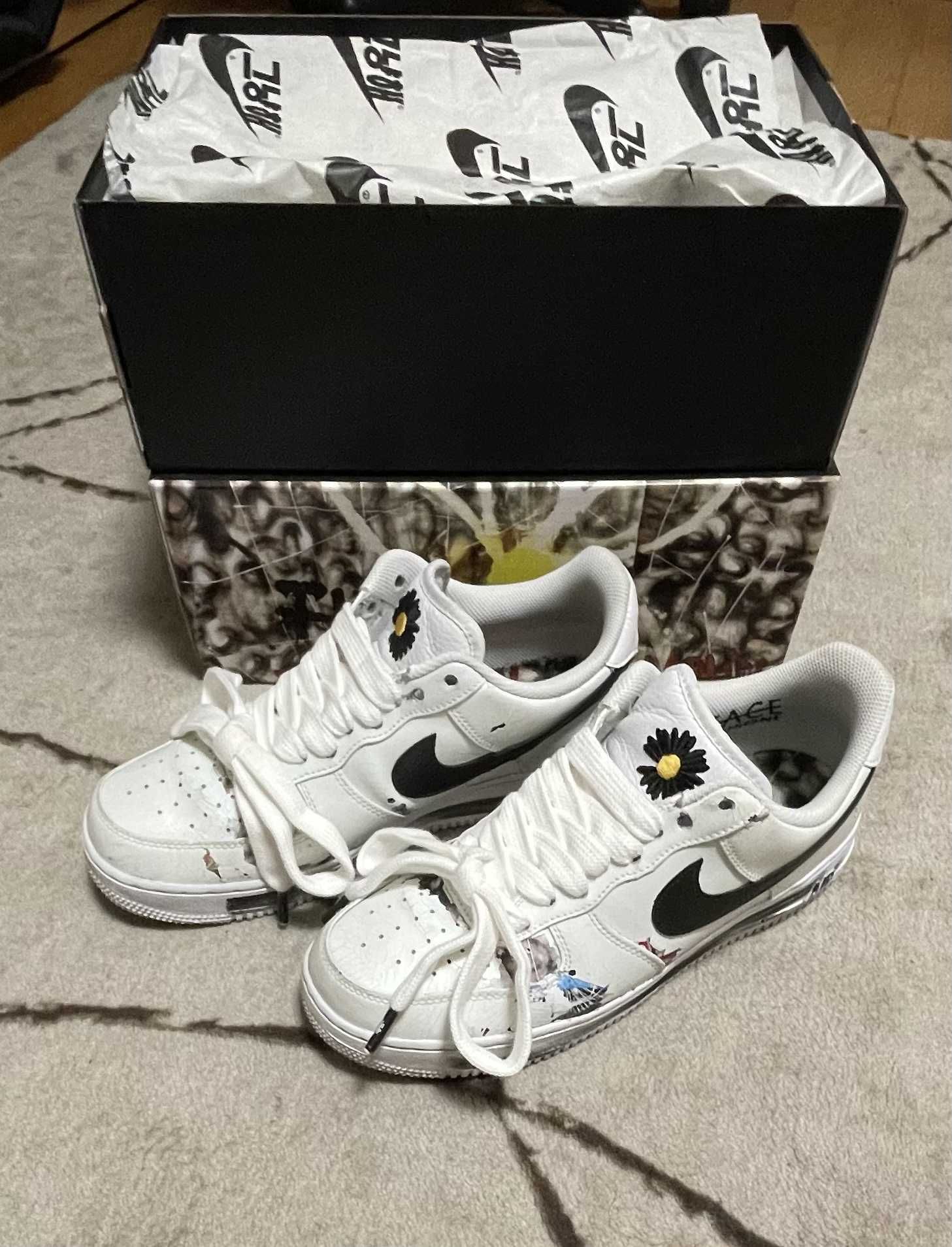 PEACEMINUSONE × Nike Air Force 1 Low "Para-noise/White/Black" / G-DRAGON