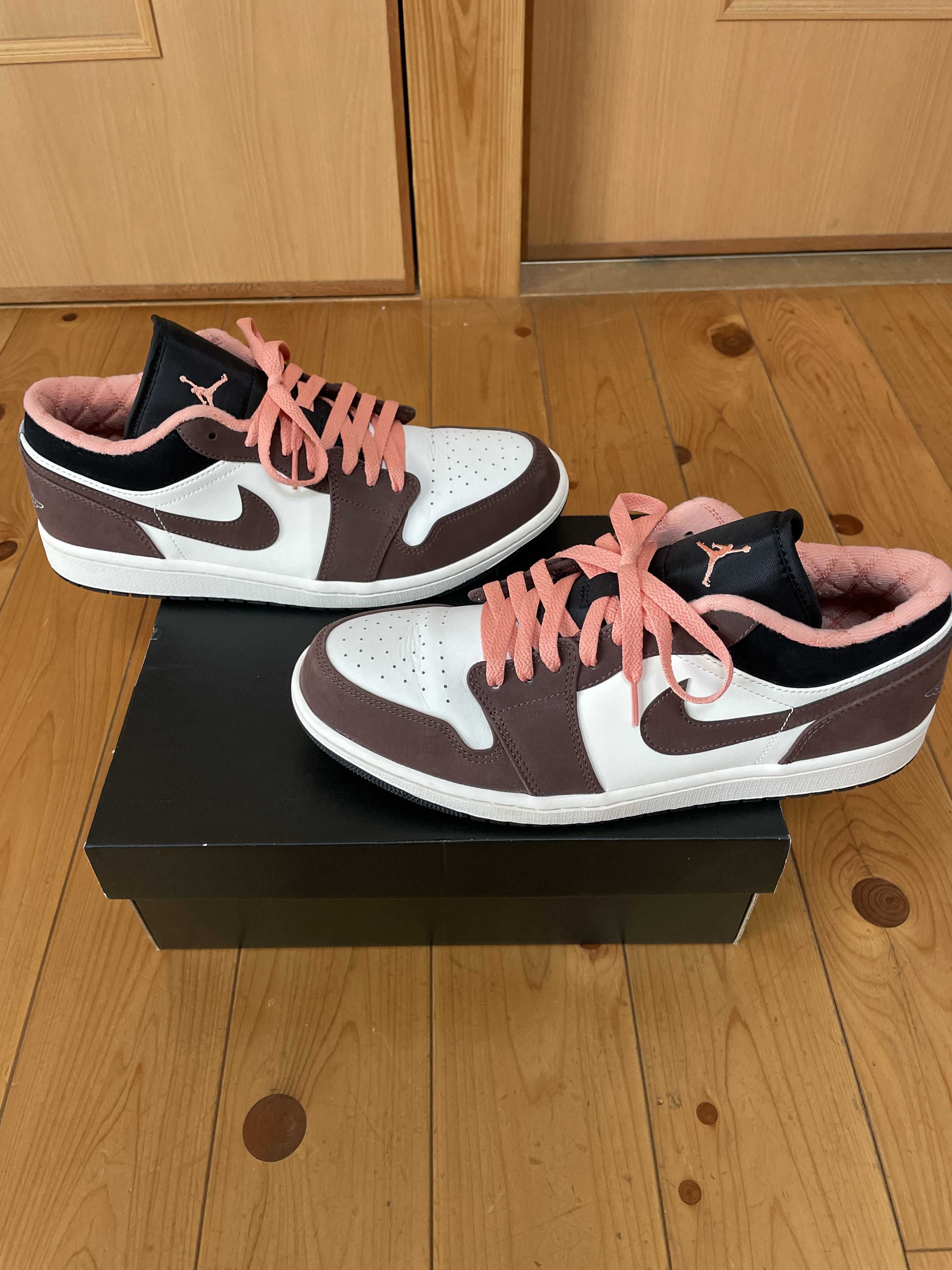 Nike Air Jordan 1 Low SE "Light Chocolate" / "Mocha Brown"
