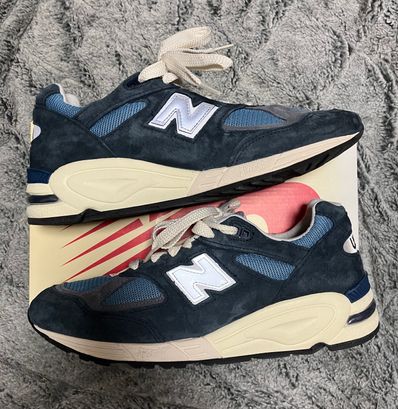 New Balance 990V2 "Navy/Castlerock"