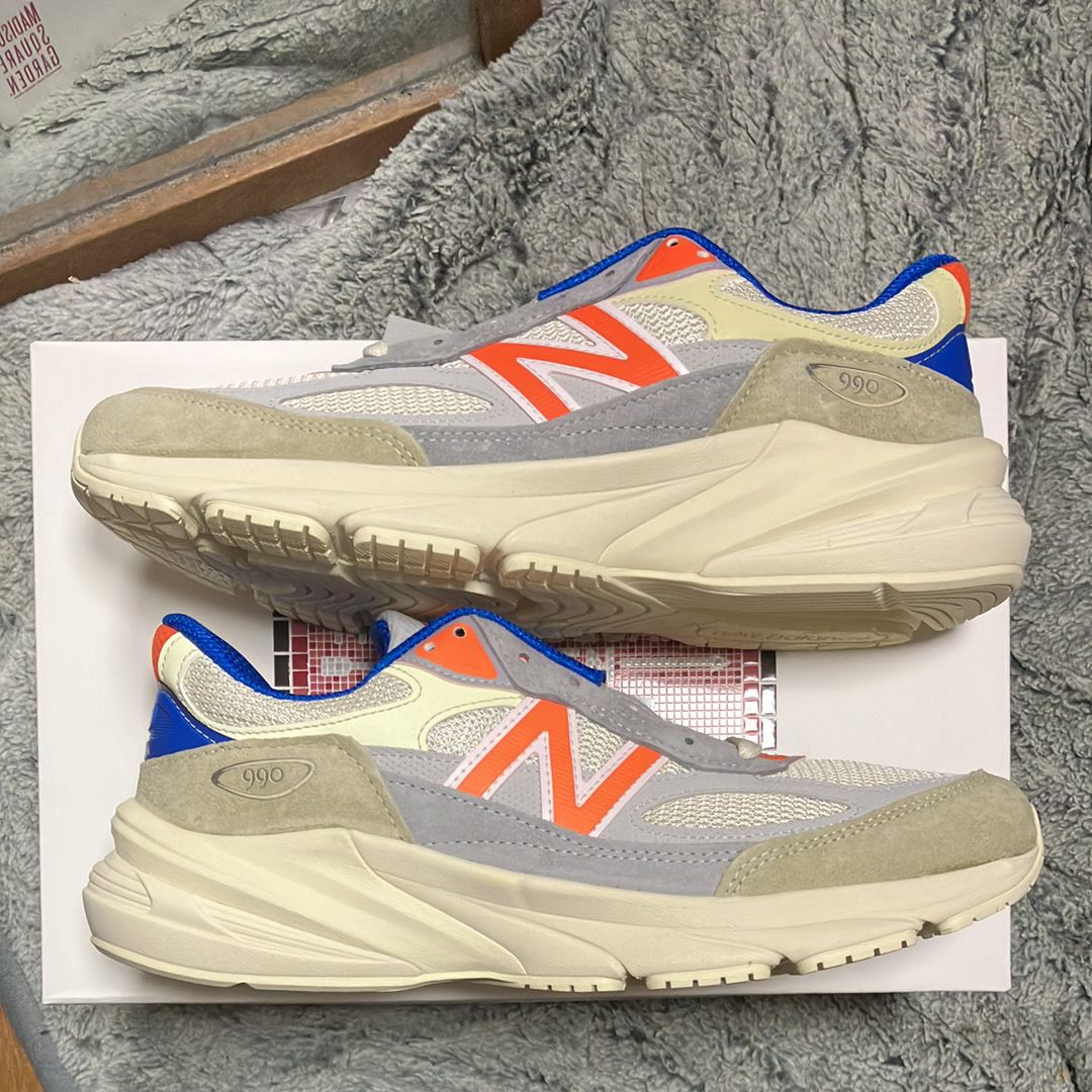 KITH × New Balance 990V6 Madison Square Garden "Sanddrift"