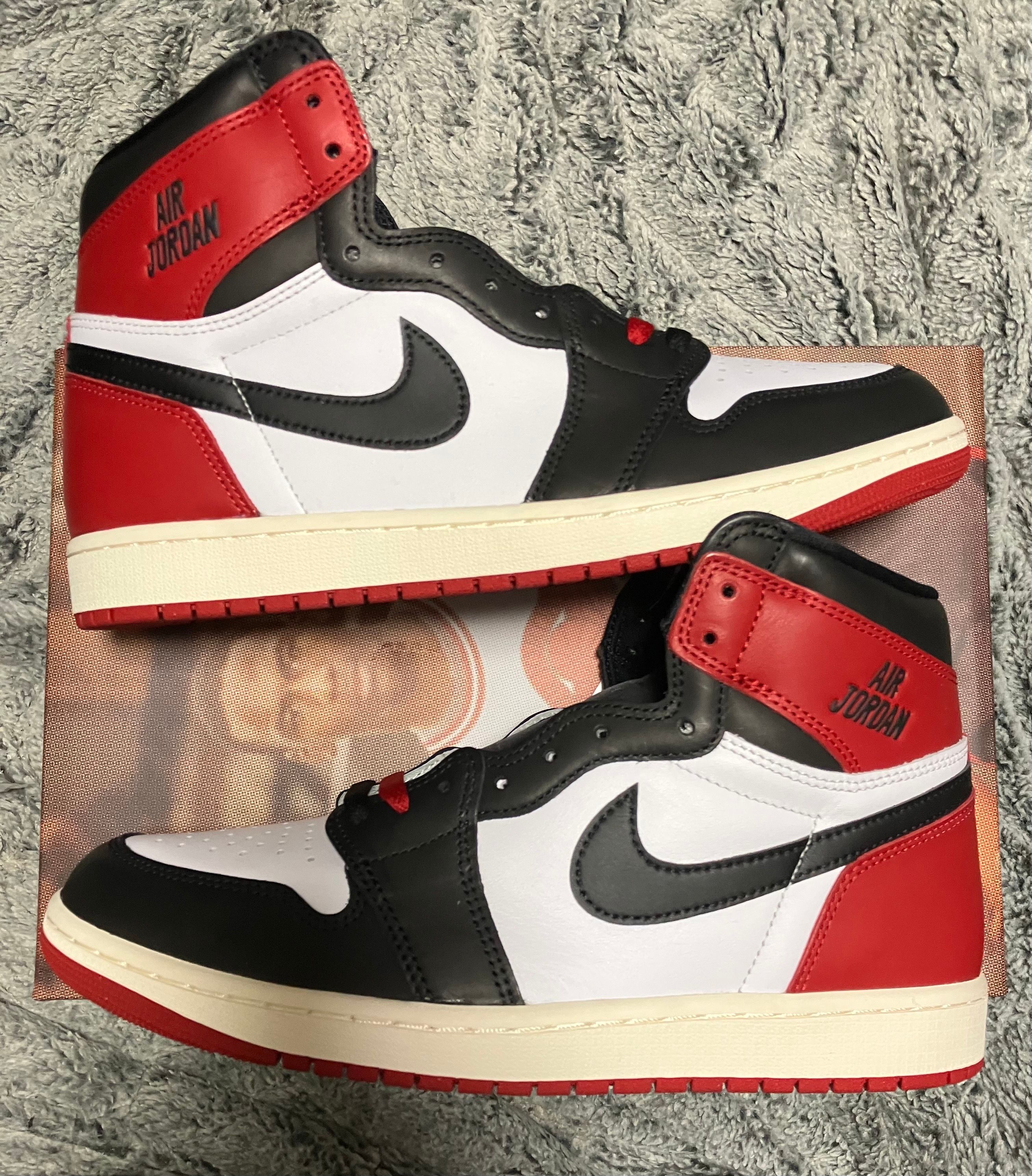 Nike Air Jordan 1 Retro High OG "Black Toe Reimagined"