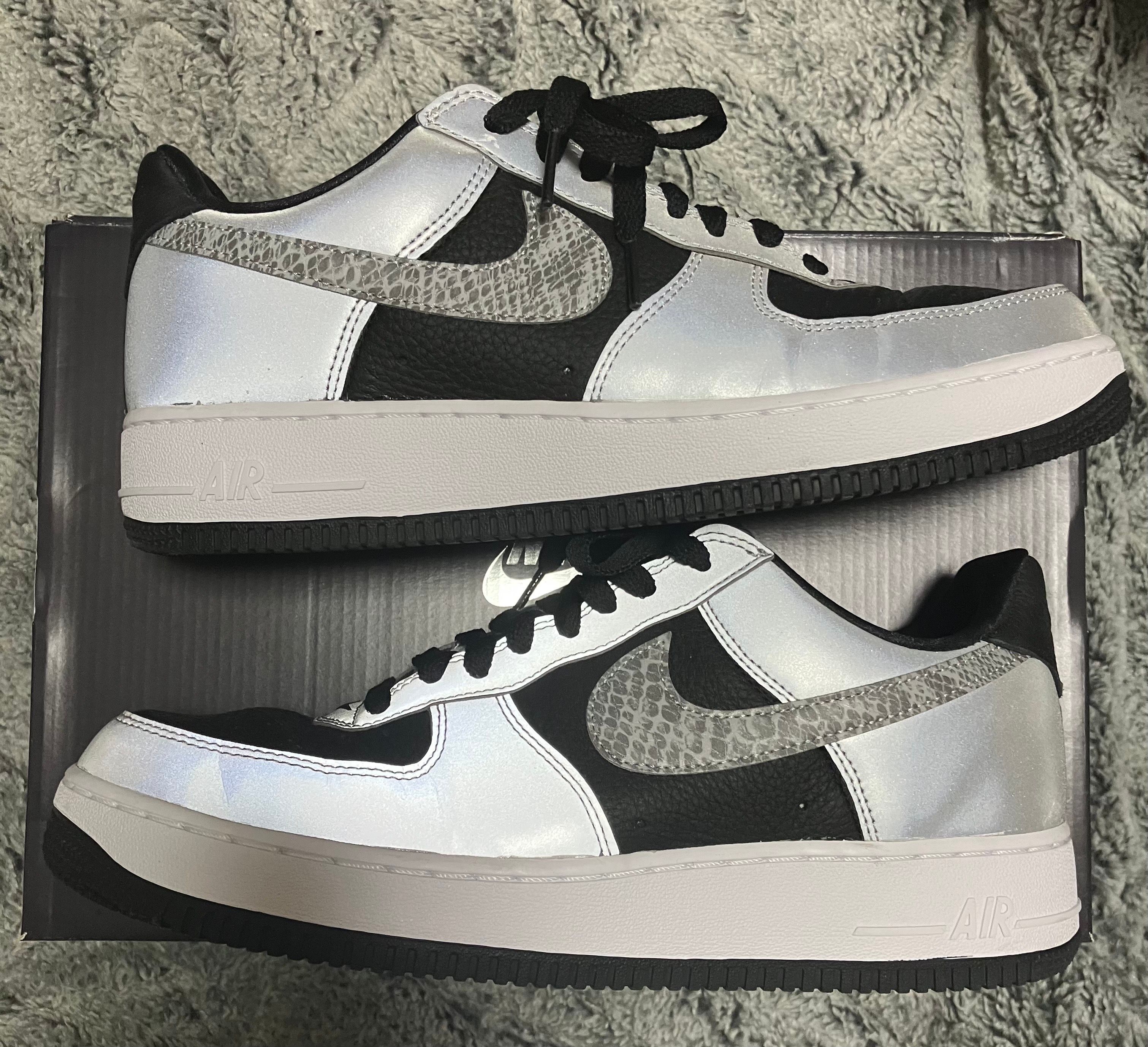 Nike Air Force 1 Low "Silver Snake"
