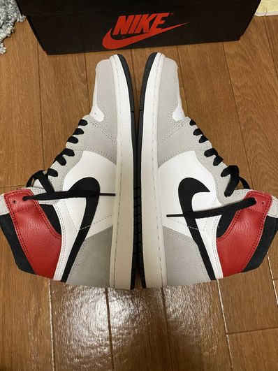 Nike Air Jordan 1 High OG "White/Black/Light Smoke Grey"