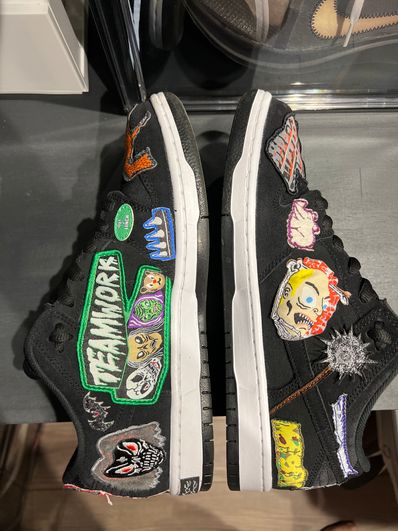 Neck face × Nike SB Dunk Low