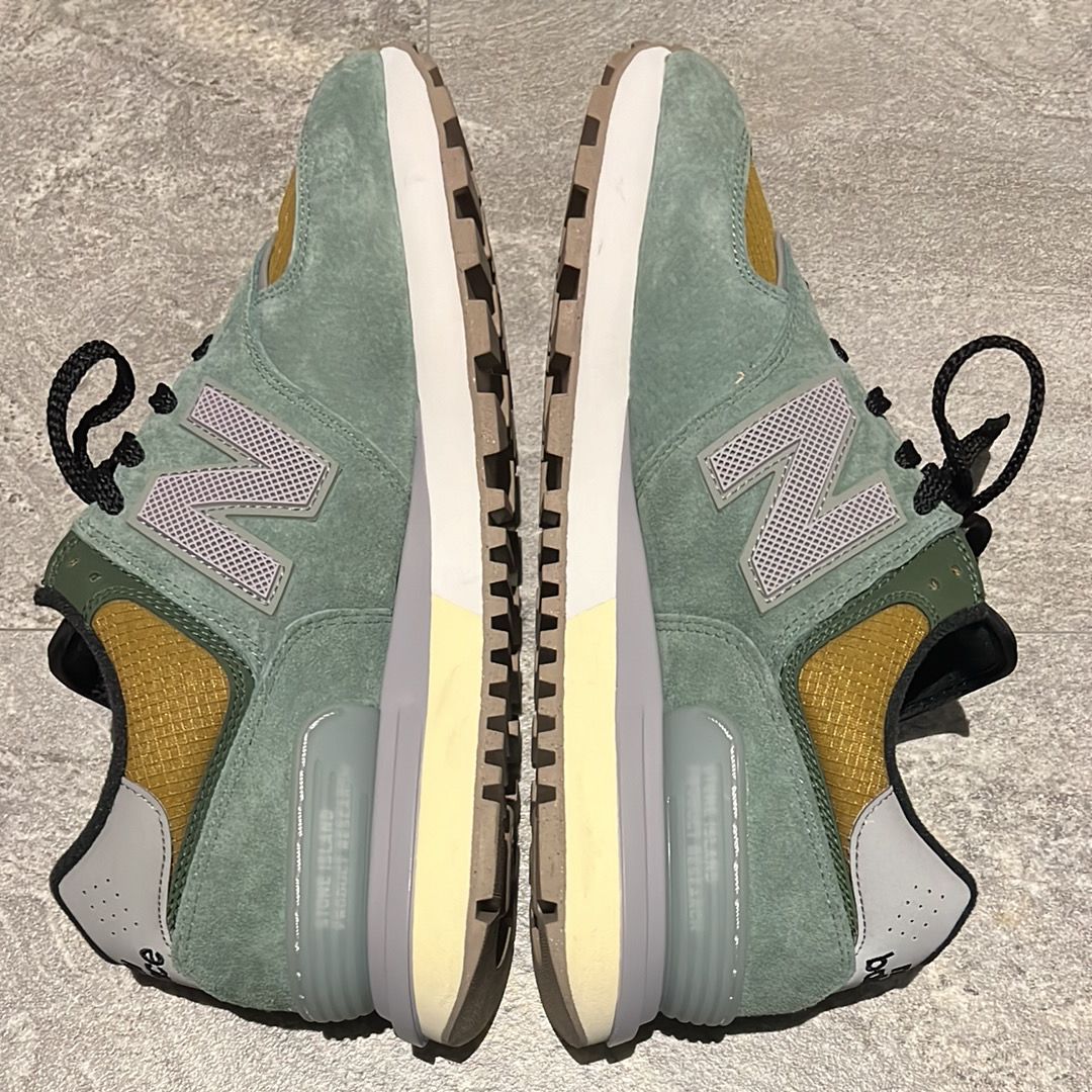 Stone Island × New Balance 574 Legacy "Green Clay"