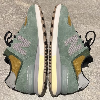 Stone Island × New Balance 574 Legacy "Green Clay"
